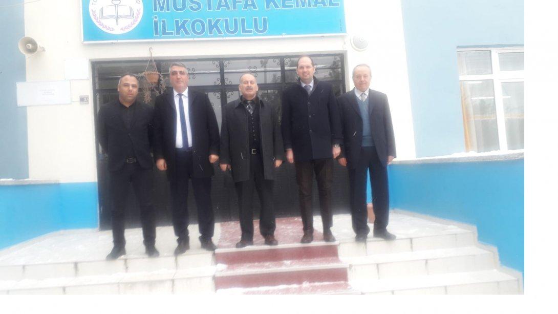 Milli Eğitim Müdürümüz İlçemiz Mustafa Kemal İlkokulu'nu Ziyarette Bulundu