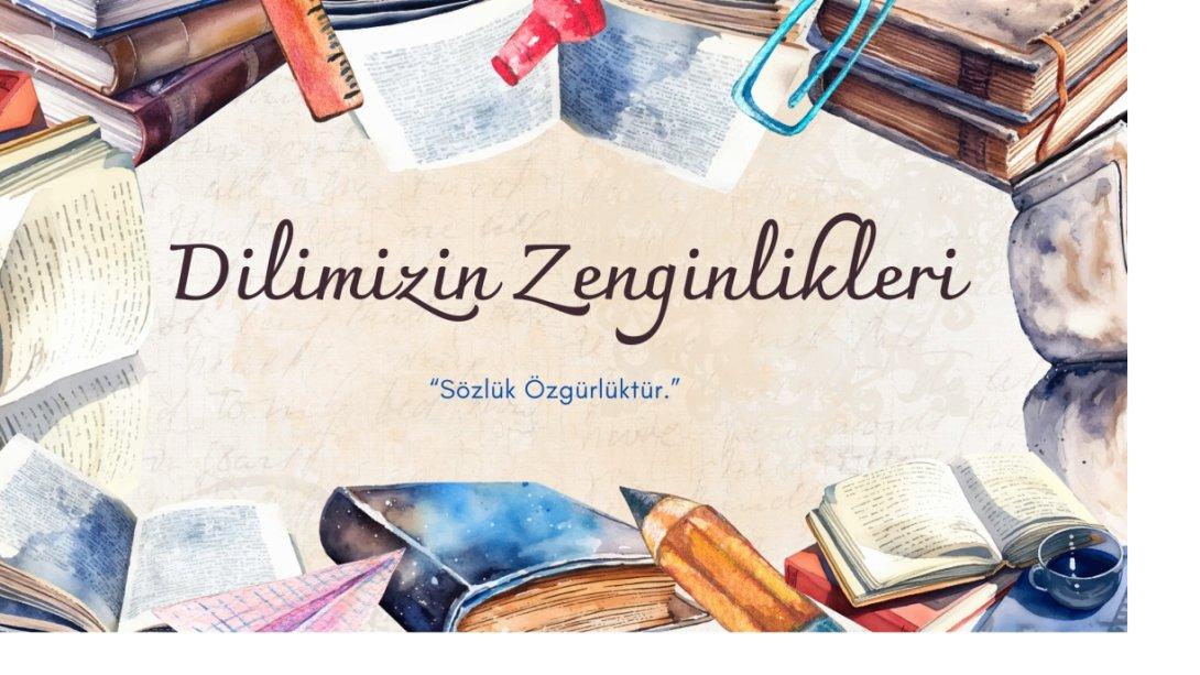 DİLİMİZİN ZENGİNLERİ SÖZLÜK YARIŞMASINDA DERECE YAPTIK